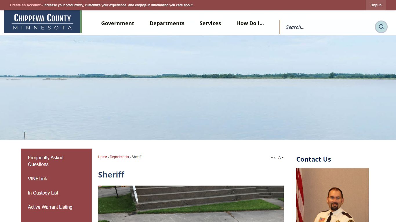 Sheriff | Chippewa County, MN